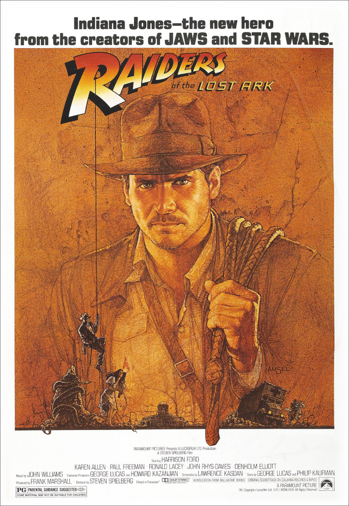 "Raiders of the Lost Ark" poster