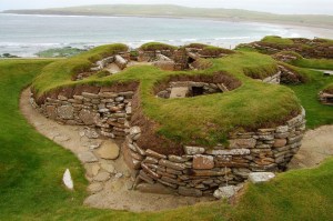 Skara Brae image by John Allan, via Wikimedia Commons