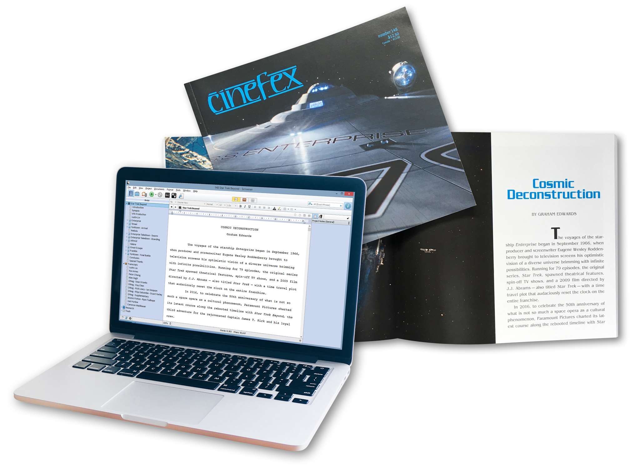 "Star Trek Beyond" in Cinefex