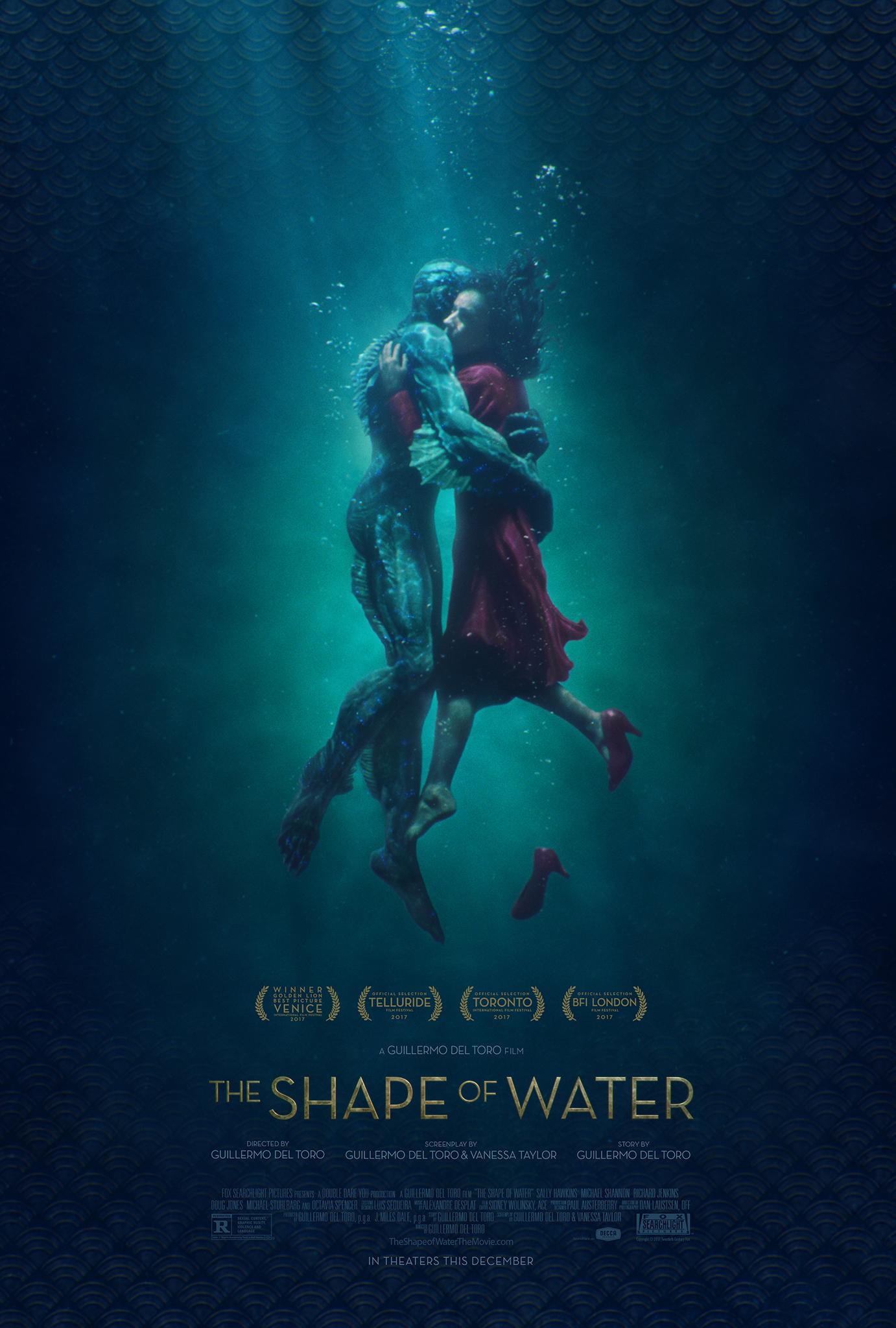 "The Shape of Water" theatrical poster