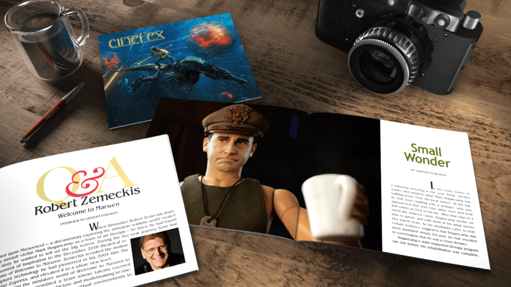 "Welcome to Marwen" in Cinefex 162