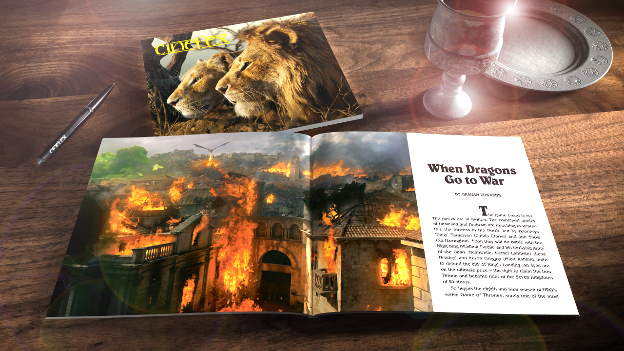 Cinefex 166 Beauty Game of Thrones