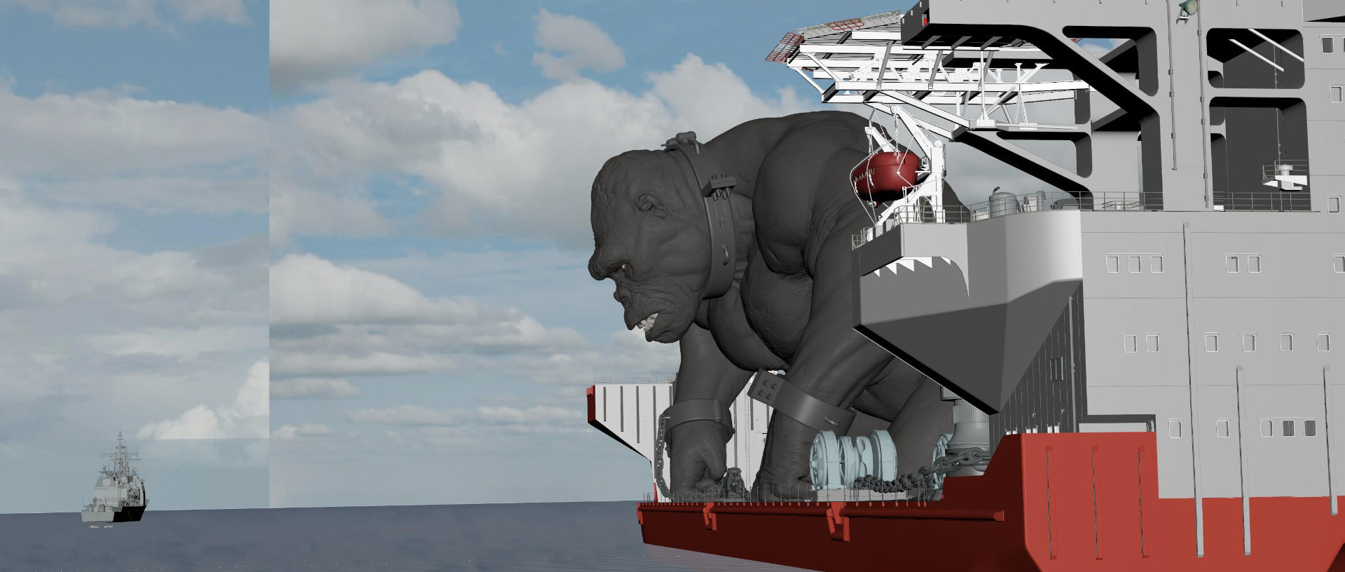 Godzilla vs Kong - visual effects by Scanline VFX