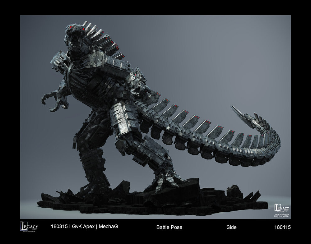 Godzilla vs Kong - Mechagodzilla concept design by Legacy Effects