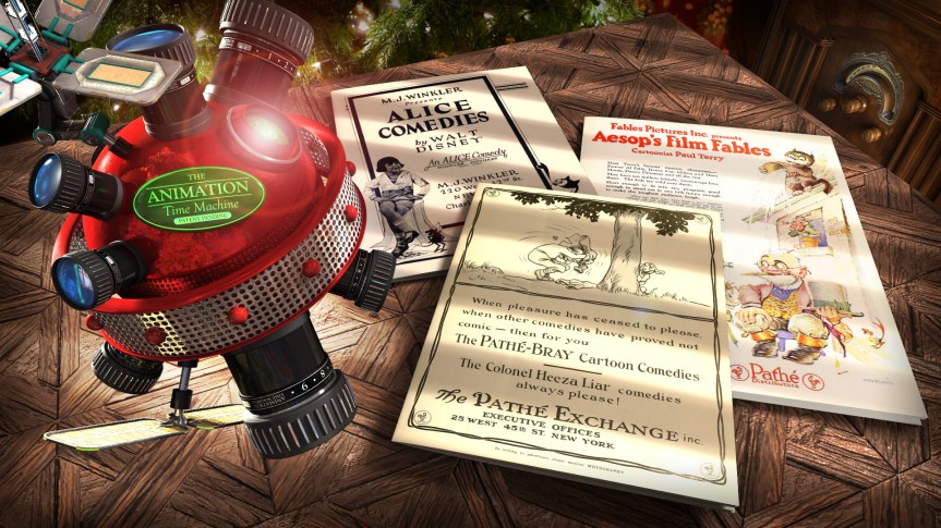 Animation Time Machine Visits December&nbsp;1923