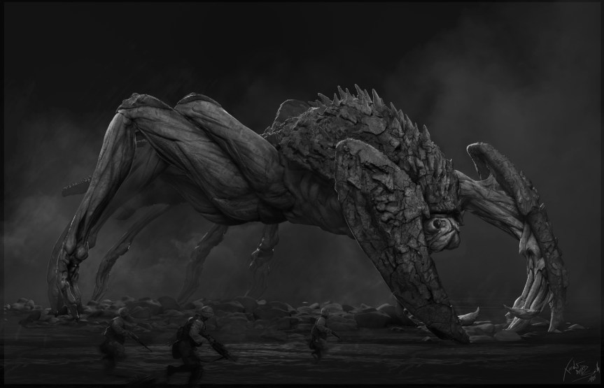 Extract: “Monsters of Hollow Earth” — Godzilla vs Kong Concept Design by&nbsp;ADI
