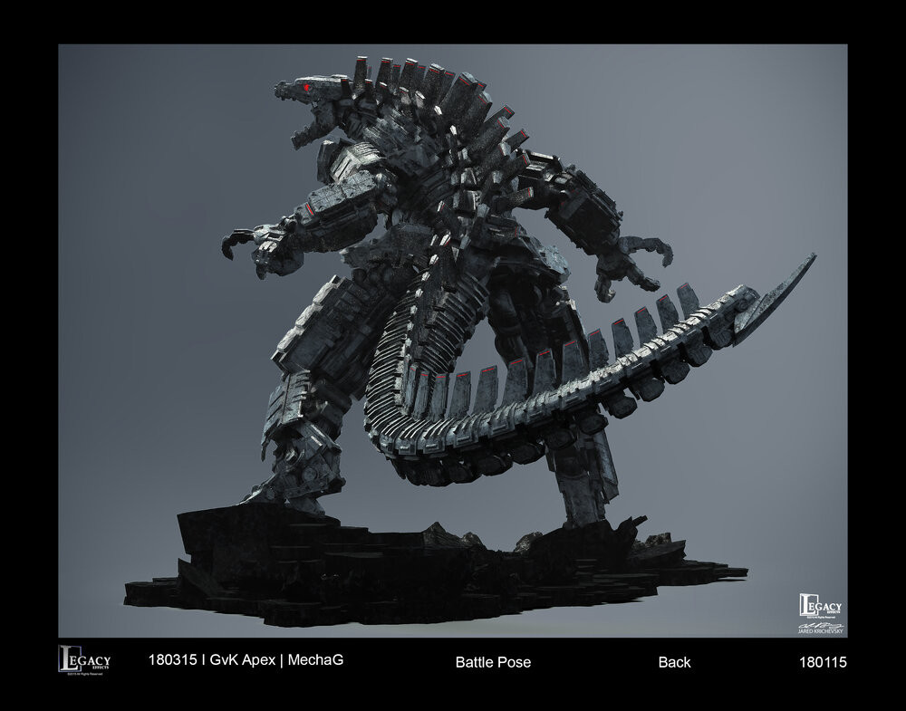 Godzilla vs Kong - Mechagodzilla concept design by Legacy Effects