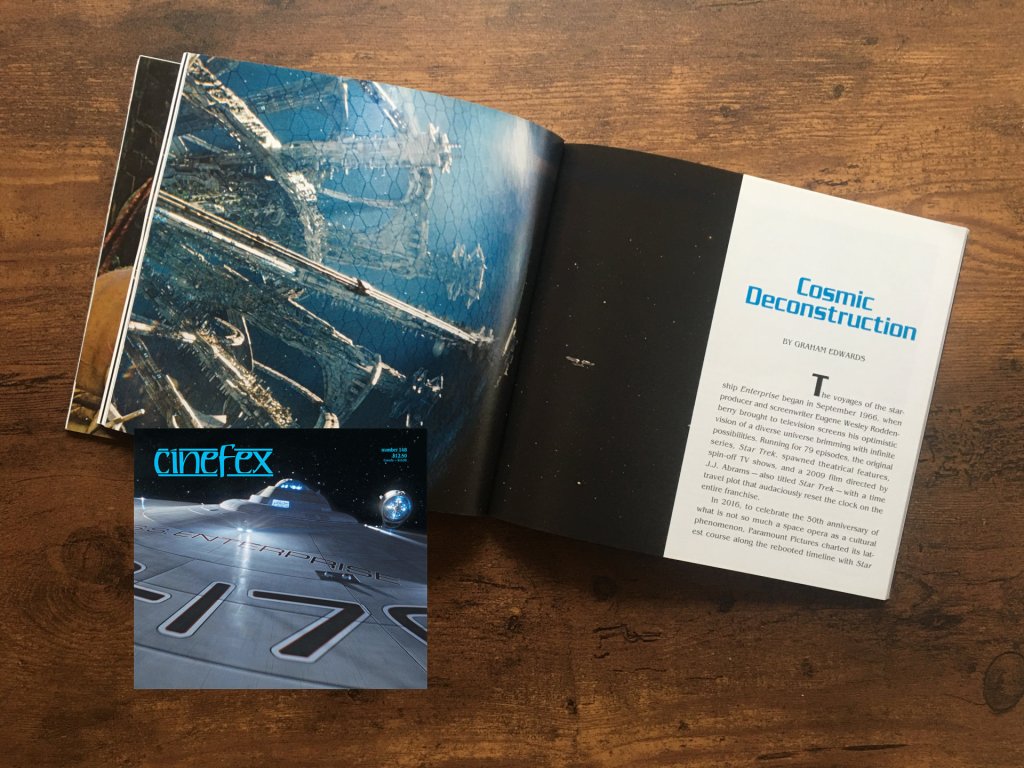 "Star Trek Beyond" in Cinefex 148