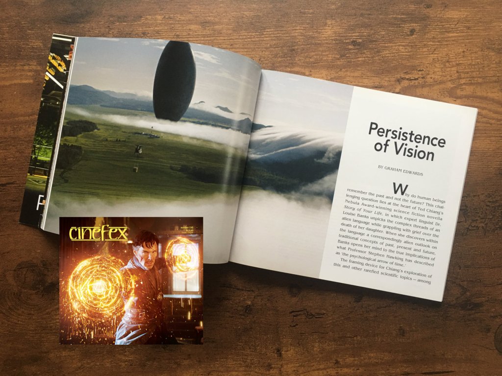 "Arrival" in Cinefex 150