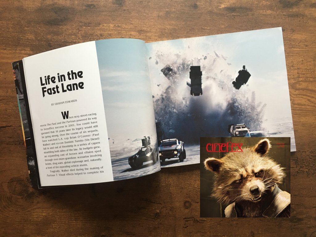 "The Fate of the Furious" in Cinefex 153