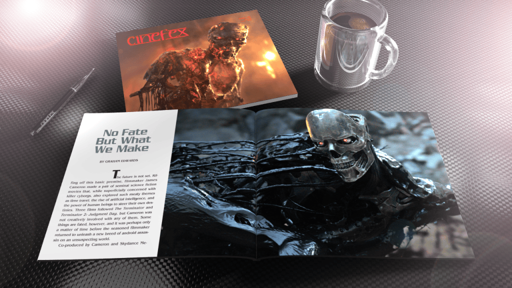 "Terminator: Dark Fate" in Cinefex 168