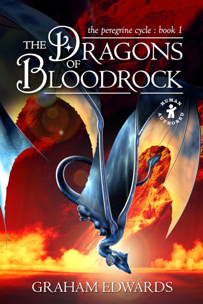 The Dragons of Bloodrock epic fantasy novel by Graham Edwards